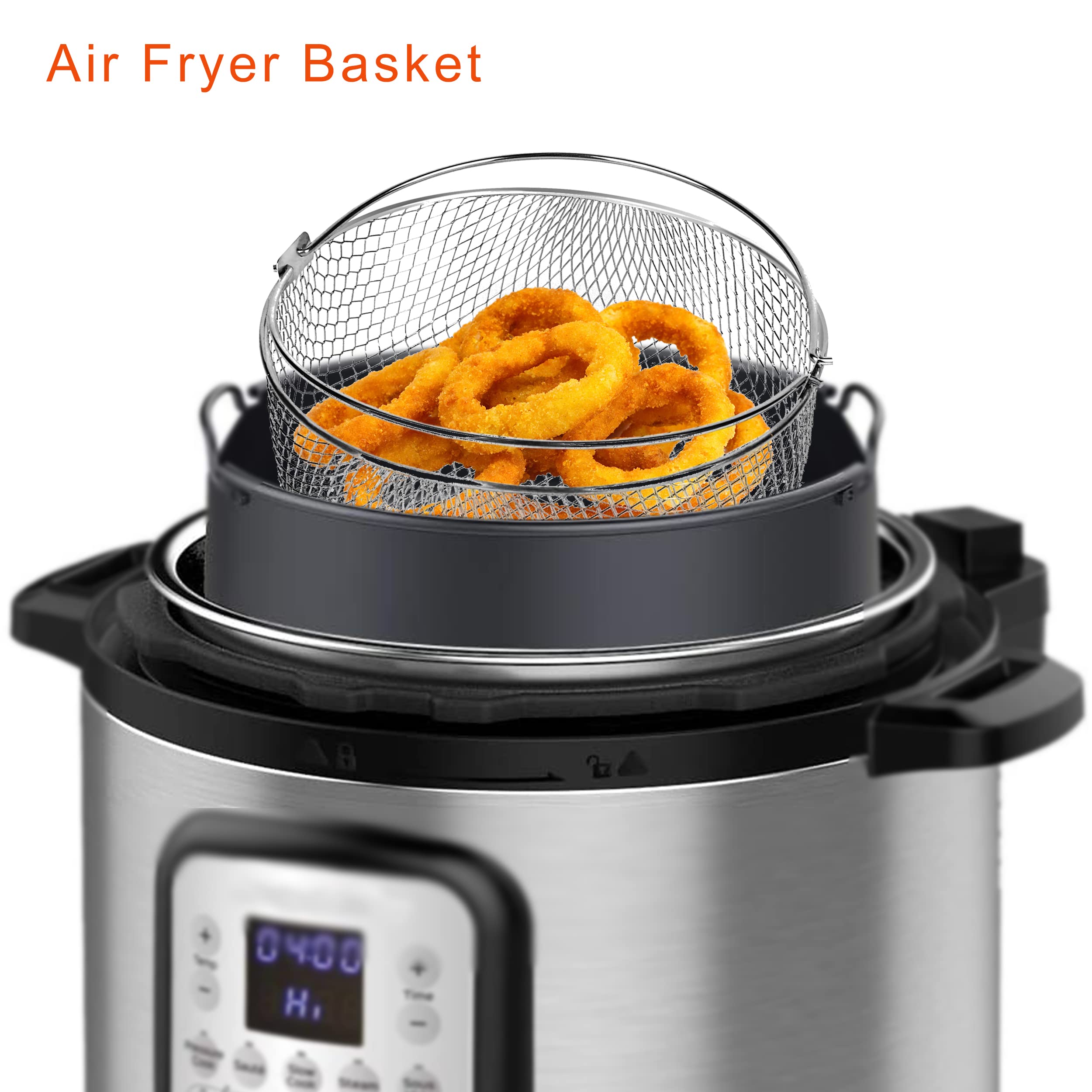 Croask perforated design promotes optimal air circulation for crisp, evenly cooked foods