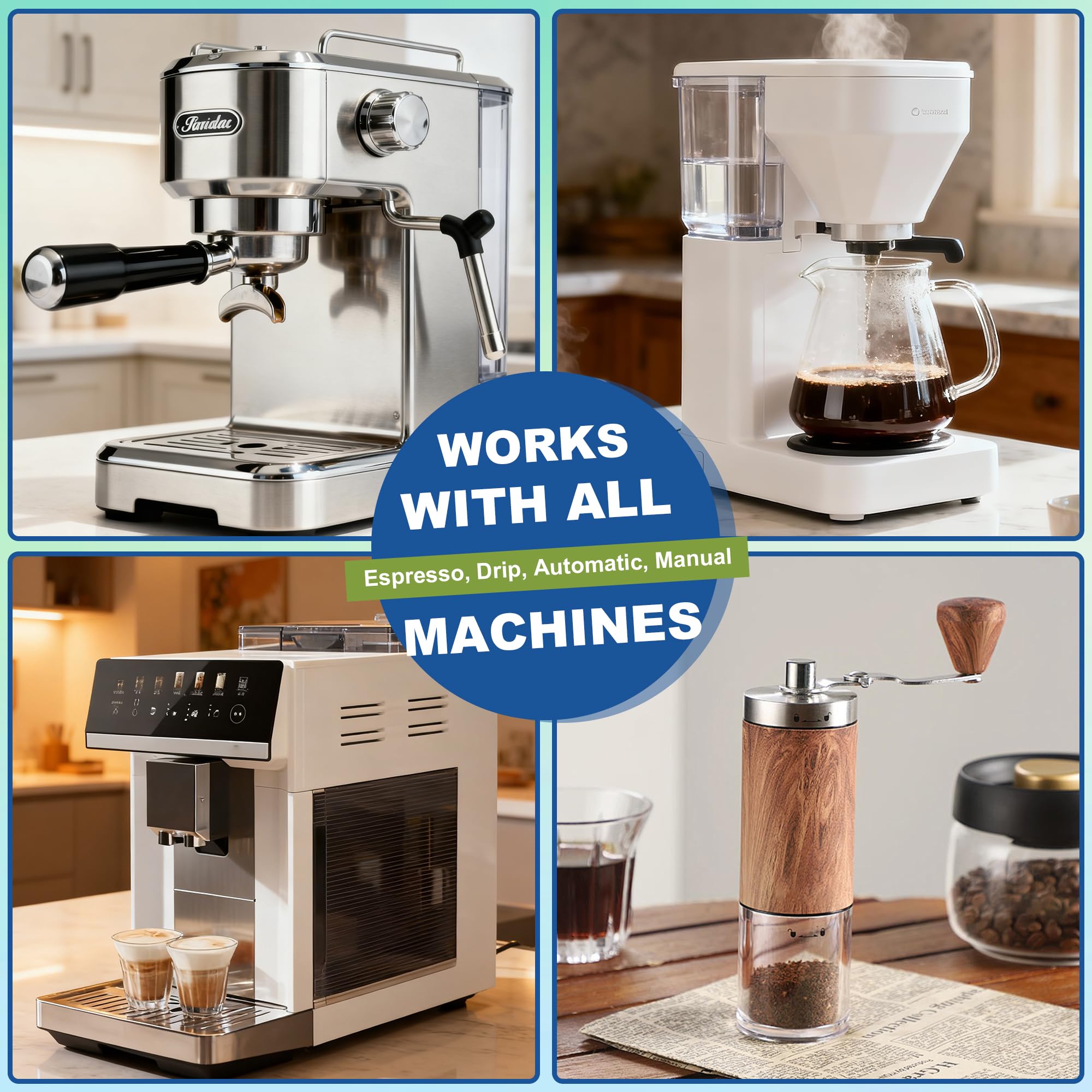 Crobirware odor-free, residue-free cleaning preserves coffee flavor