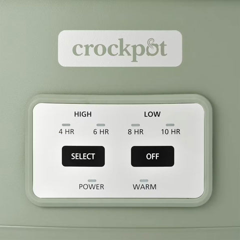 Crock-Pot dishwasher-safe lid and stoneware simplify cleanup