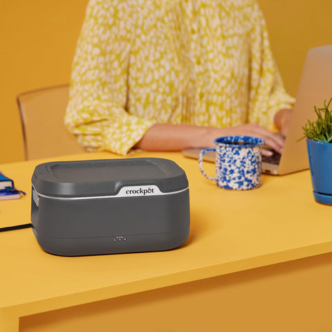Crock-Pot GO ideal for work, school, travel, and on-the-go meal planning.