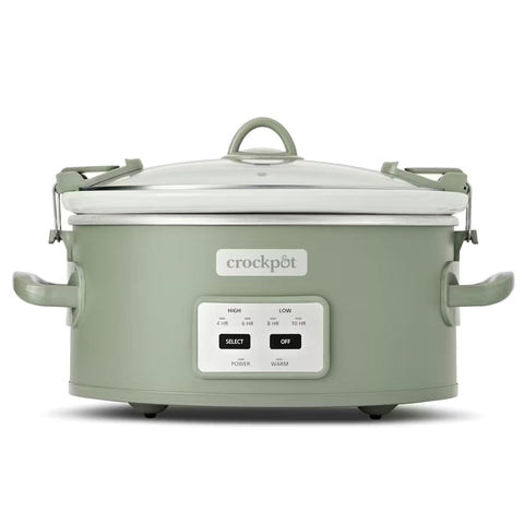 Crock-Pot locking lid seals for travel and spill prevention