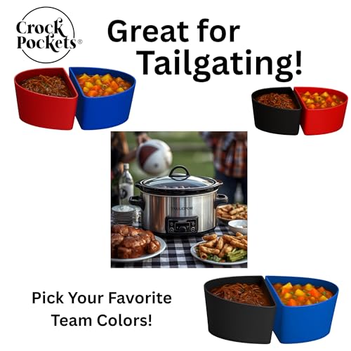 CrockPockets two-meal-at-once setup helps busy weeknights with variety.