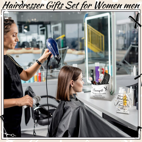 Croknit gift box featuring a barber scissors design for elegant gifting