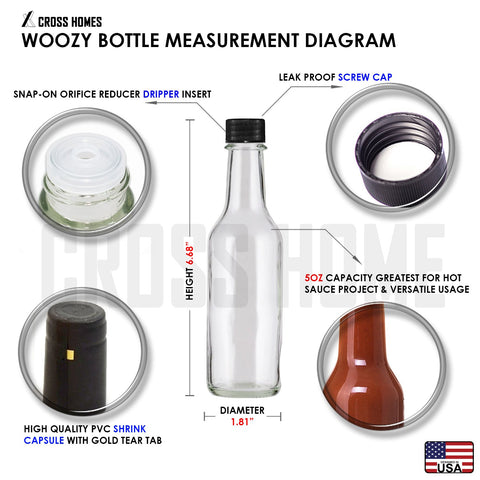 Cross printable labels demonstrate full-bleed branding on each bottle