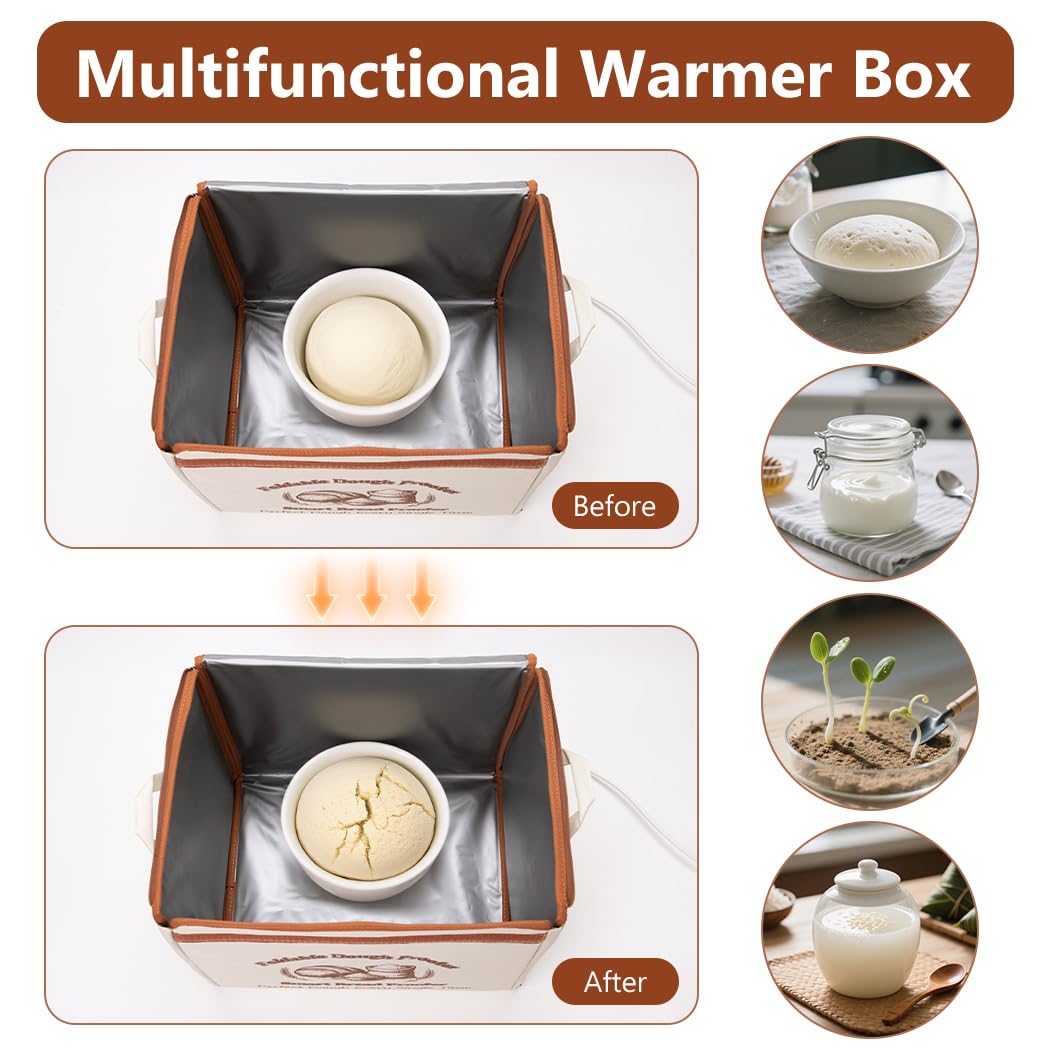 CrsaSwivo bread proofing box foldable side view space-saving storage
