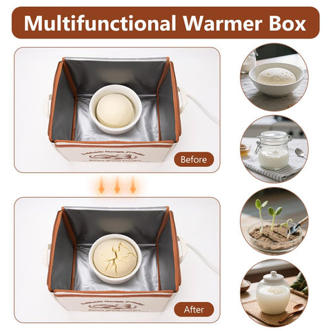 CrsaSwivo bread proofing box foldable side view space-saving storage