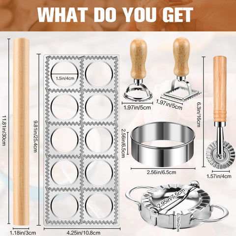 Crssbrohip dumpling press demonstrates quick, consistent dumpling shaping.