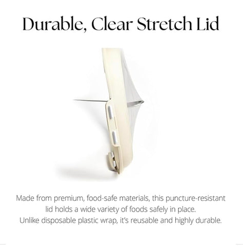 Crudités stackable meal-prep containers save space in fridge and cabinet