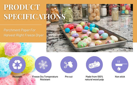 Crunch Co sheets save time by eliminating cutting and measuring.