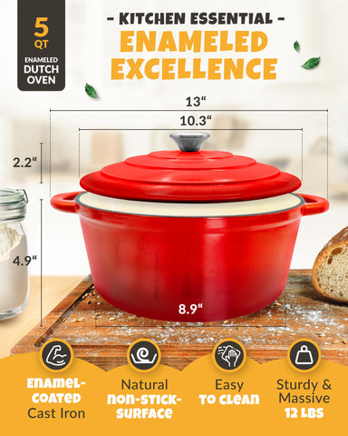 CRUSTLOVE silicone dutch-oven sling aids safe lifting