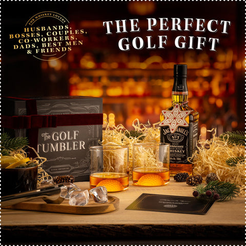 CRYSTA & MÅTT golf-themed drinkware for enthusiasts and collectors