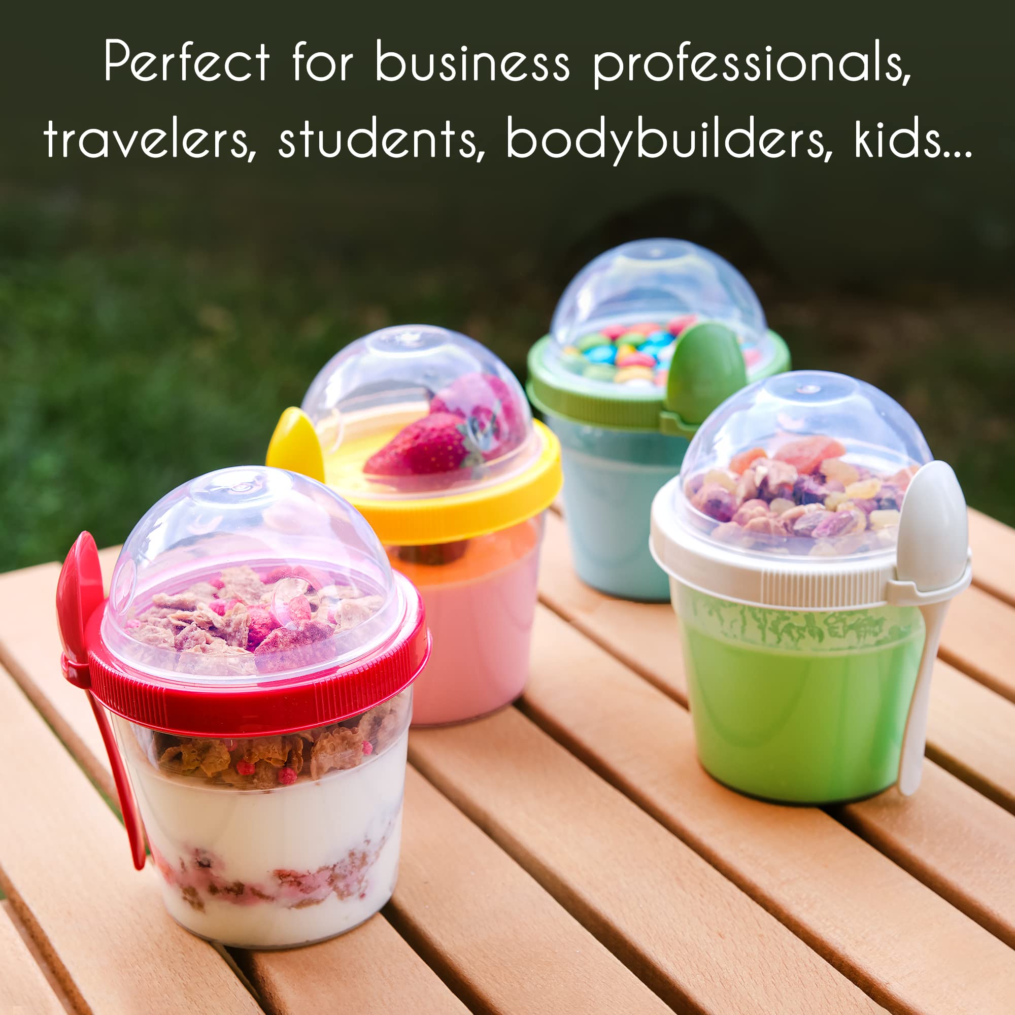 Crystalia dishwasher safe freezer safe parfait cups for easy cleanup
