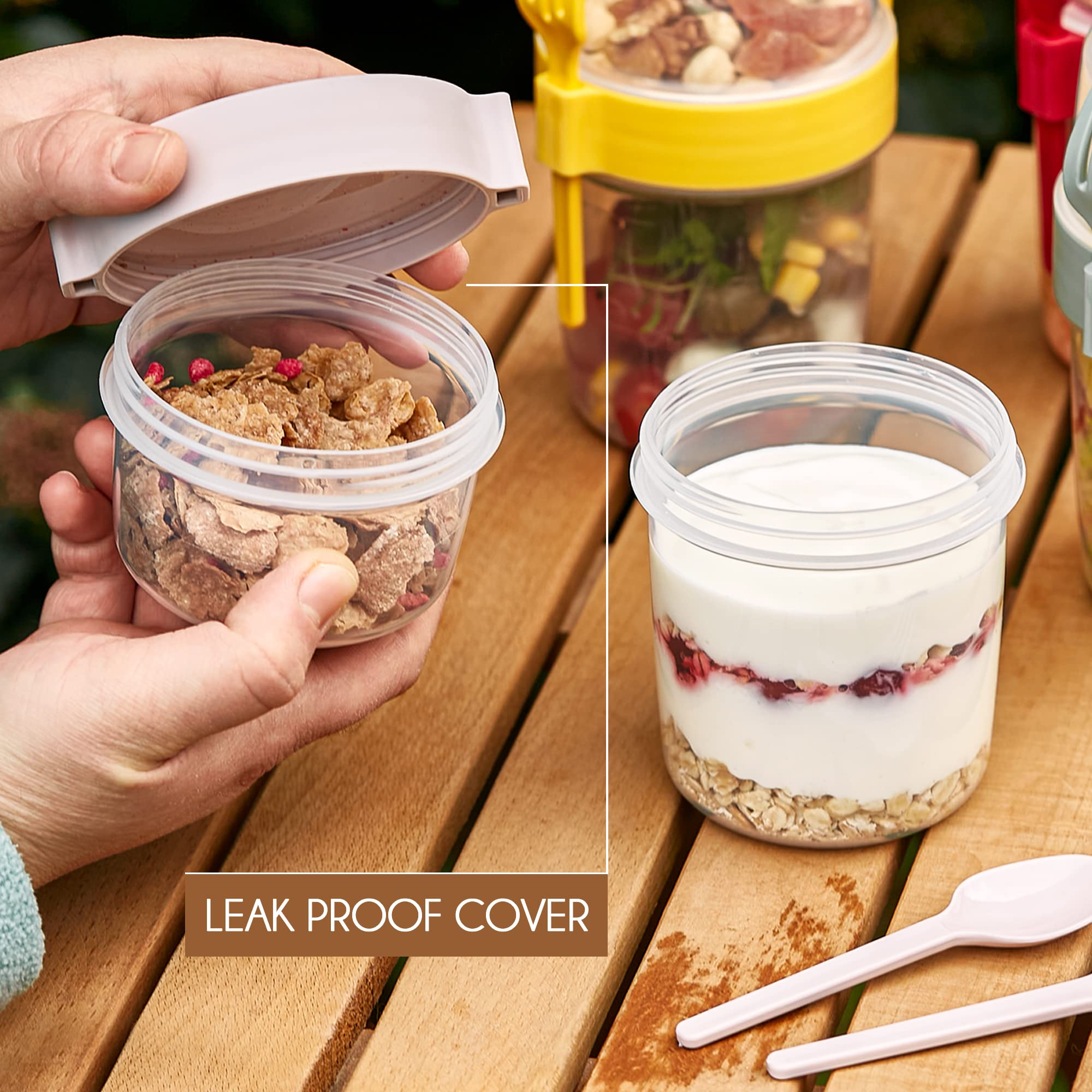 Crystalia kid-friendly lunch cups ideal for school snacks