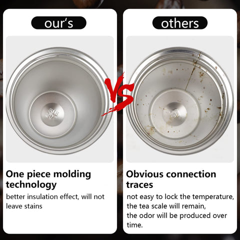 CS COSDDI 12oz tumbler being held during commute highlights easy portability