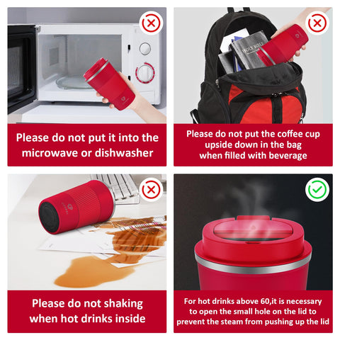 CS COSDDI lid with airtight seal promotes leak-free sipping