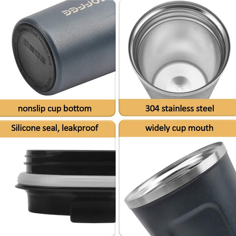 CS COSDDI vacuum-insulated double-wall keeps beverages at temperature with taste-free steel.