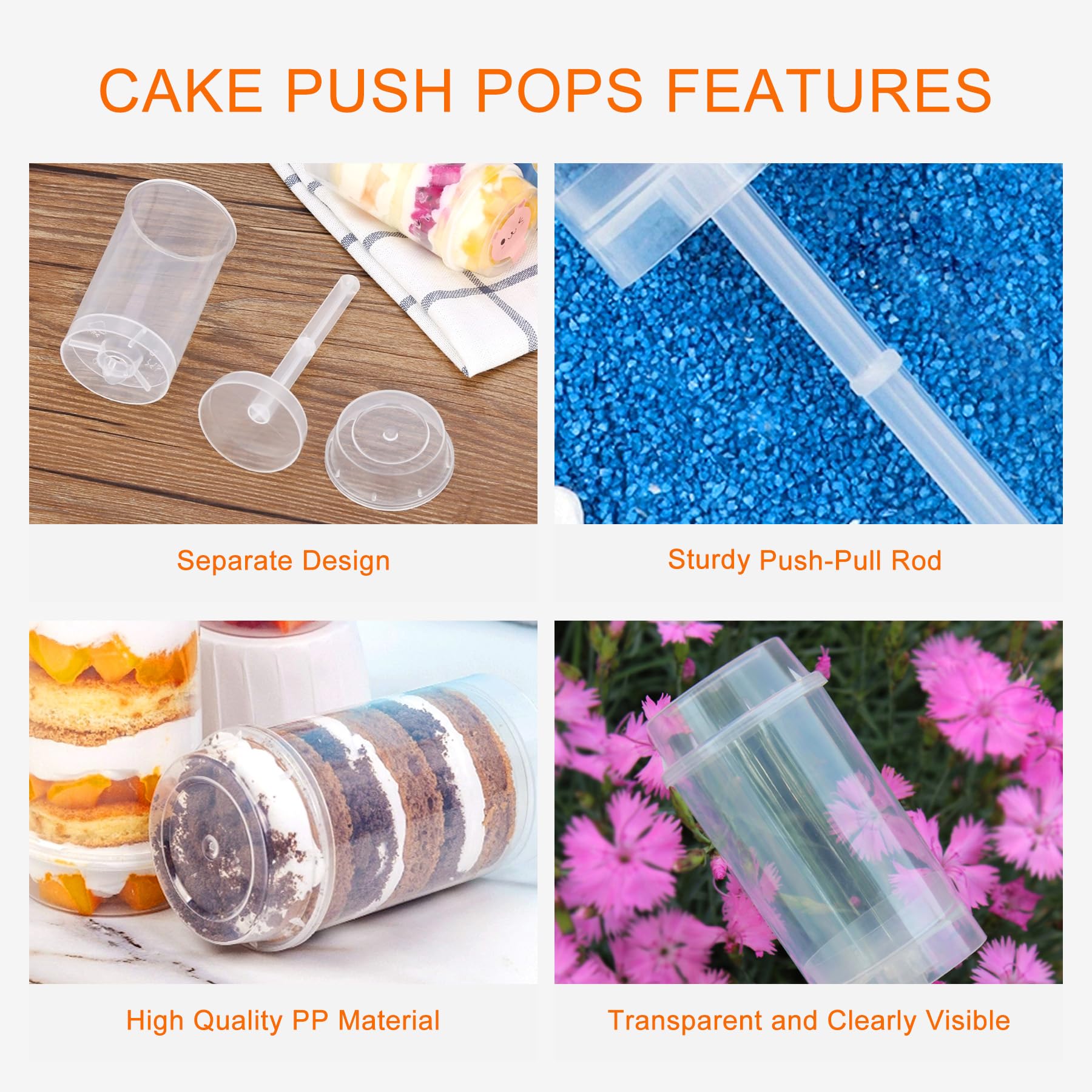 Csdtylh confetti pops push, ideal for party treats and decorations.