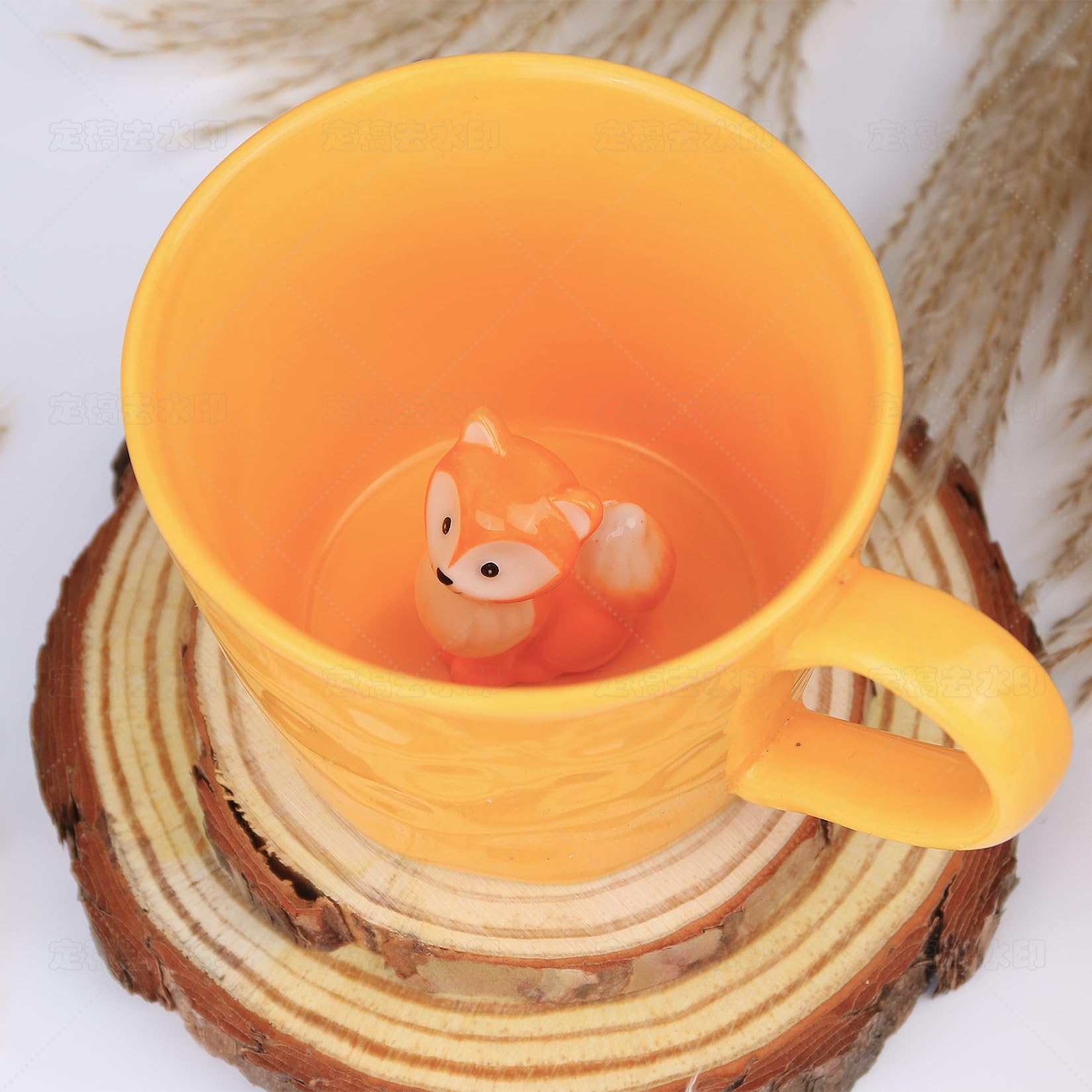 Cteaffee handcrafted-figurine-mug brings whimsy to daily beverages.