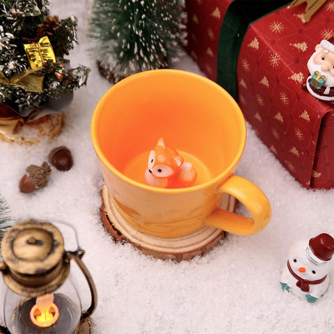 Cteaffee unique-gift-fox-mug makes a thoughtful present for loved ones.