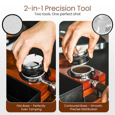 CUBARO adjustable depth control for repeatable tamp height.