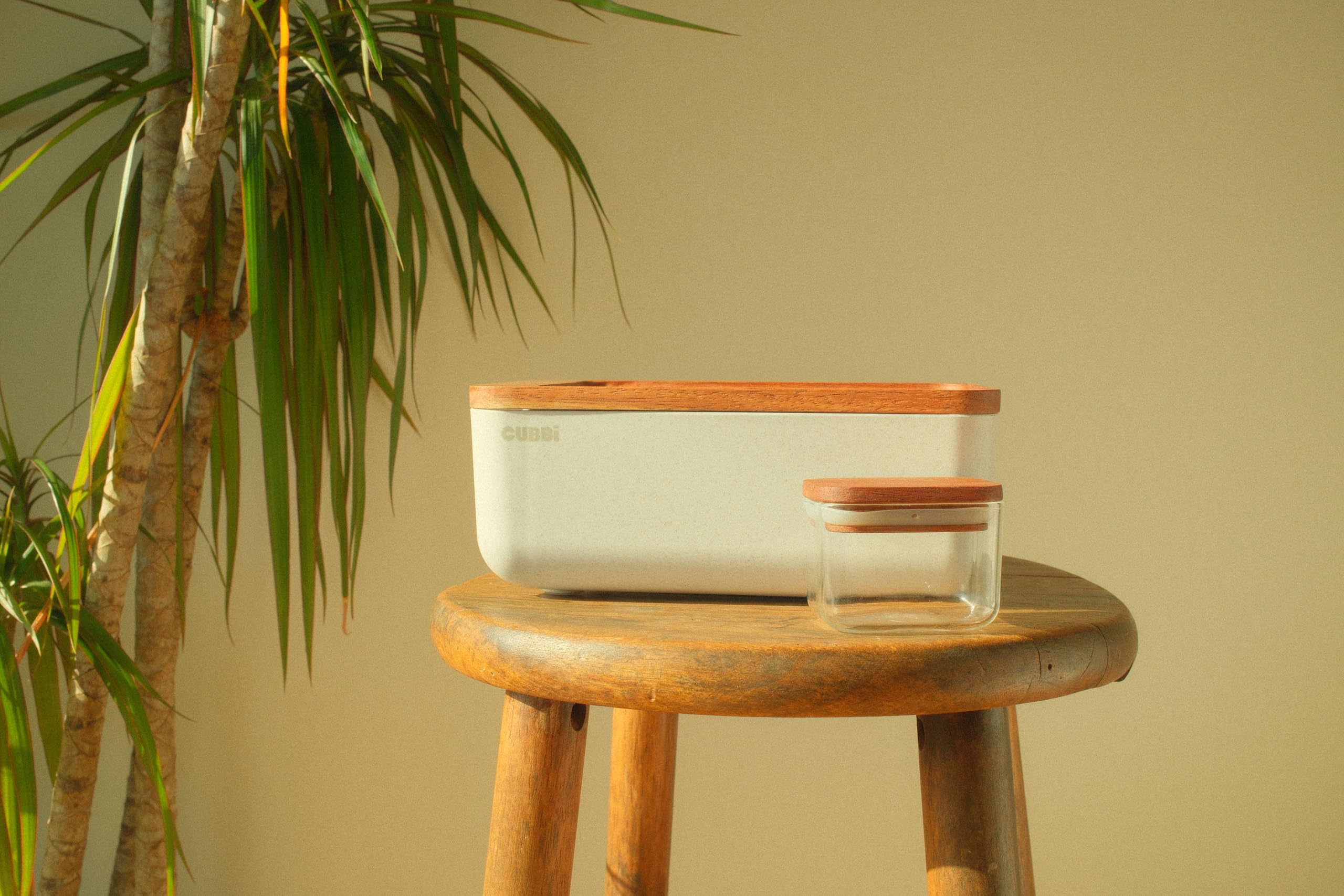 Cubbi travel-ready design for grab-and-go storage