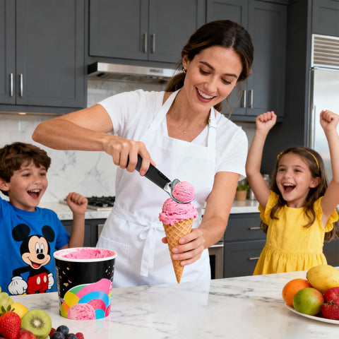 Cube Life heated scoop IPX7 waterproof design for easy cleaning