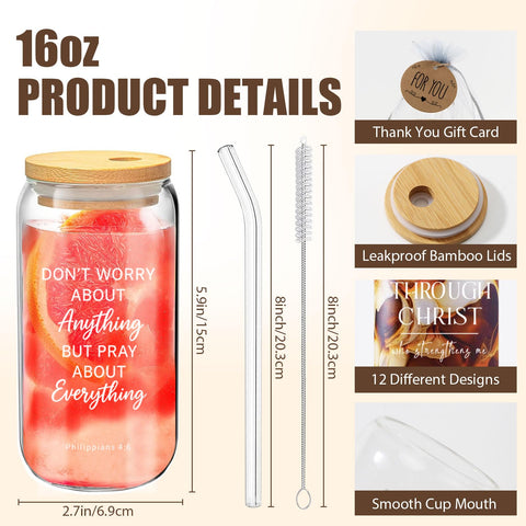 Cubotn glass straws with cleaning brush simplify post-use care.
