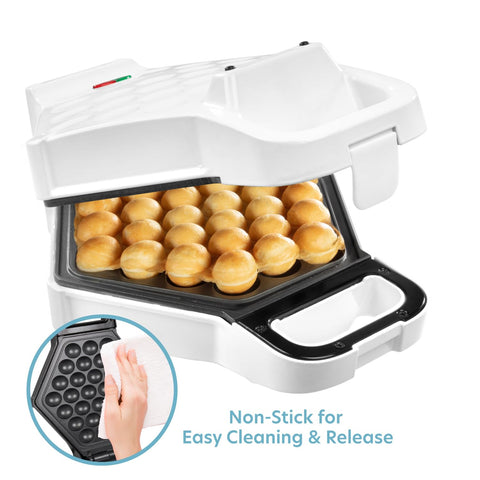 Efficient heating on the CucinaPro Bubble Waffler supports quick meals