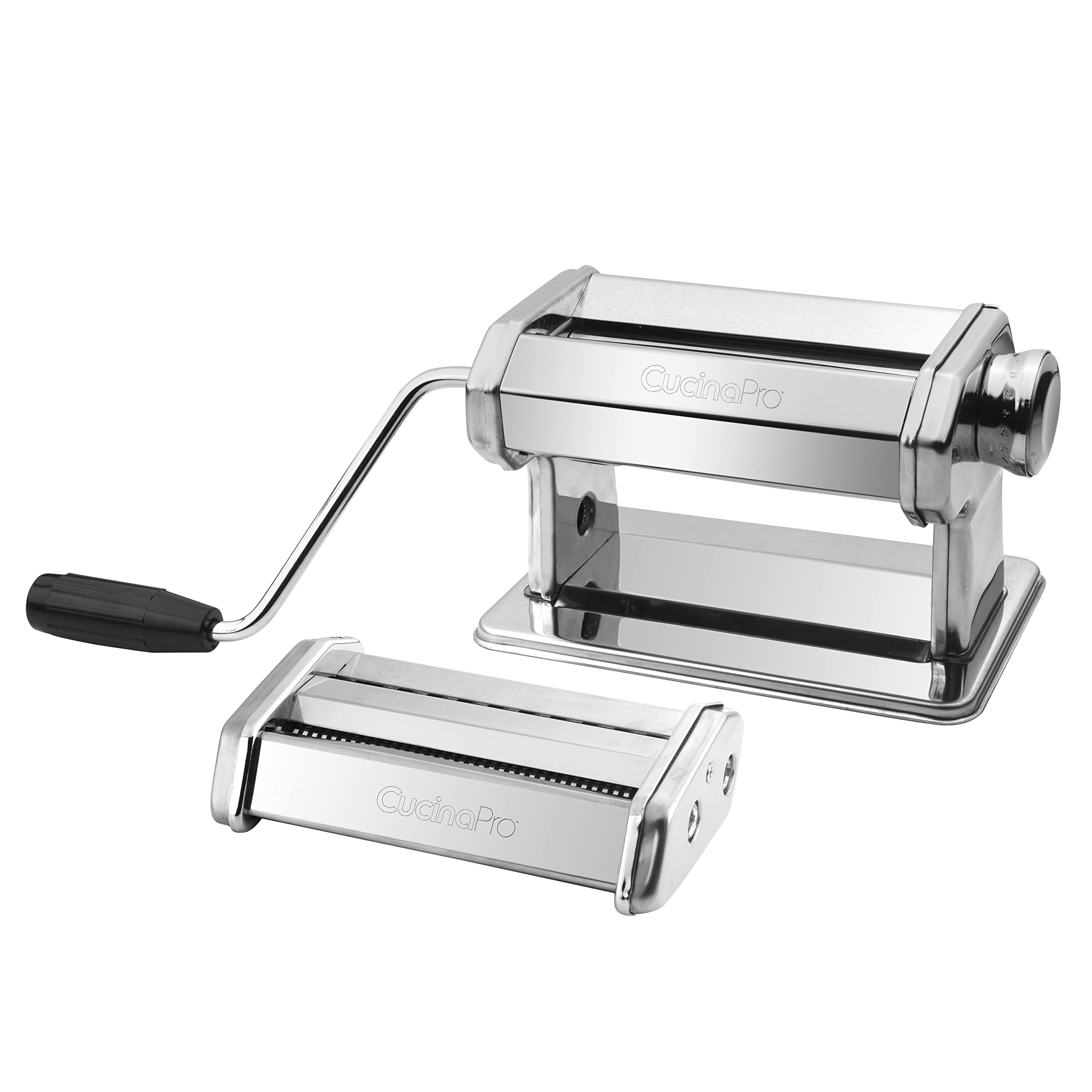 CucinaPro heavy-weight chrome steel construction on kitchen counter