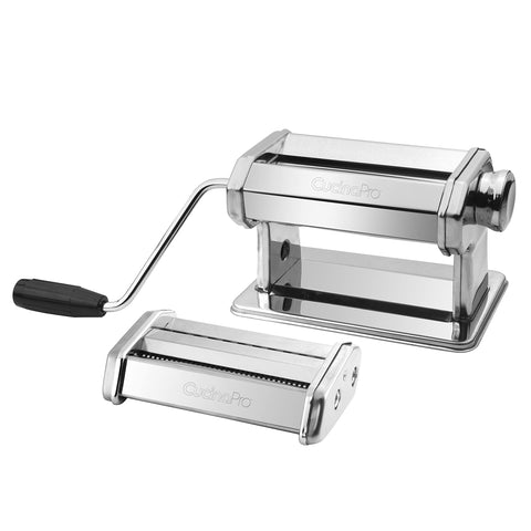 CucinaPro heavy-weight chrome steel construction on kitchen counter