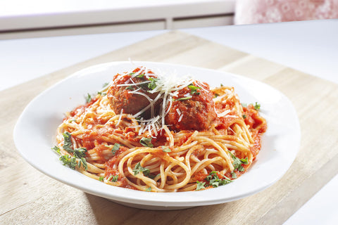 CucinaPro included recipe guide with starter pasta ideas