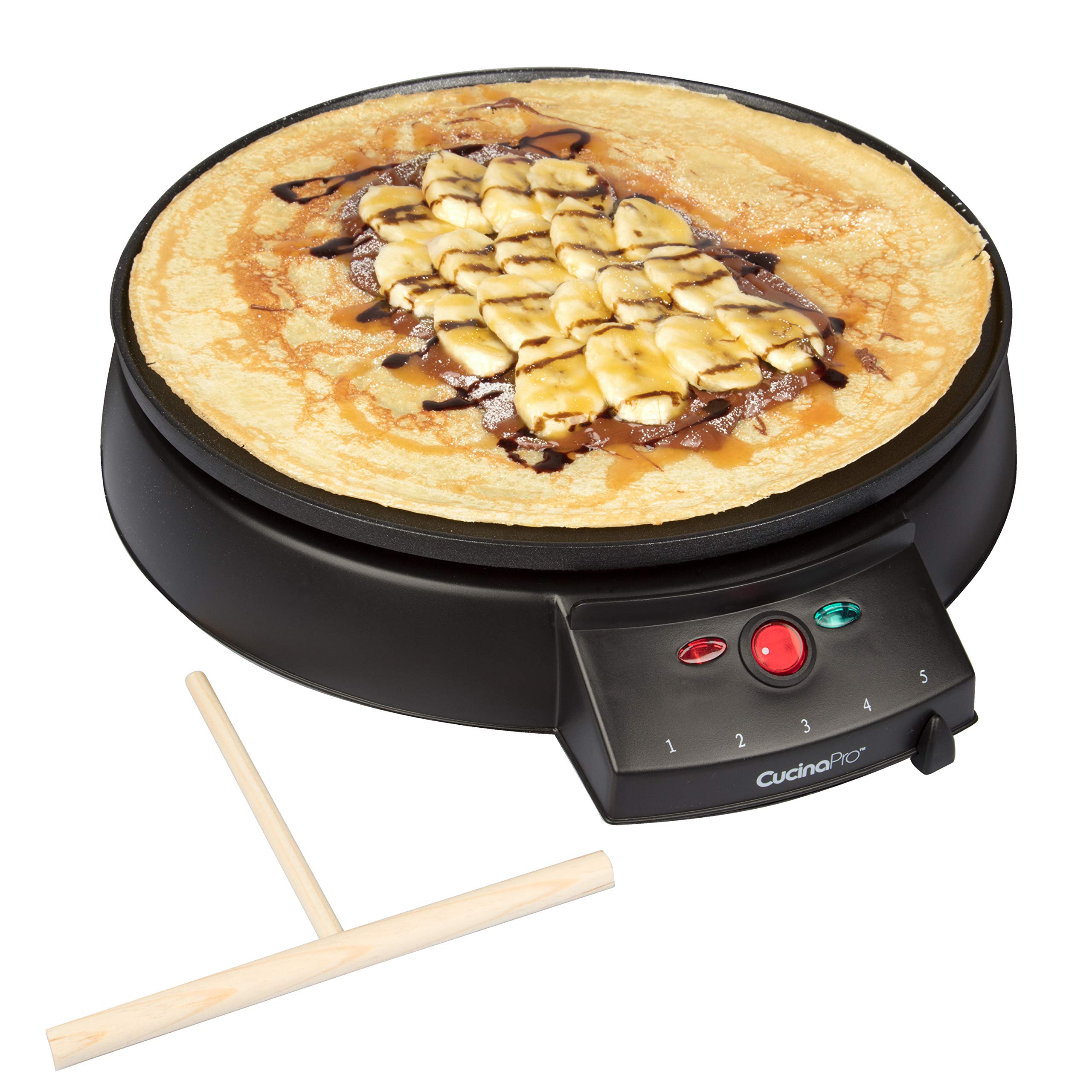 CucinaPro nonstick surface releases foods effortlessly for quick cleanup