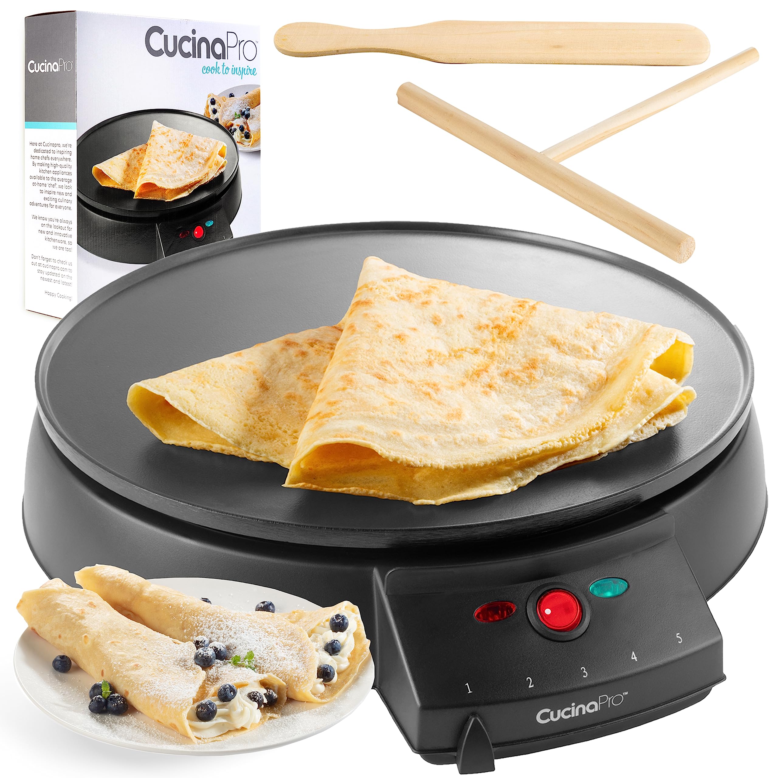 CucinaPro portable kitchen appliance for versatile holiday breakfasts