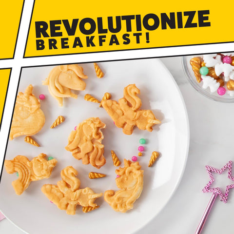 CucinaPro unicorn designs offer playful breakfasts for kids and adults.