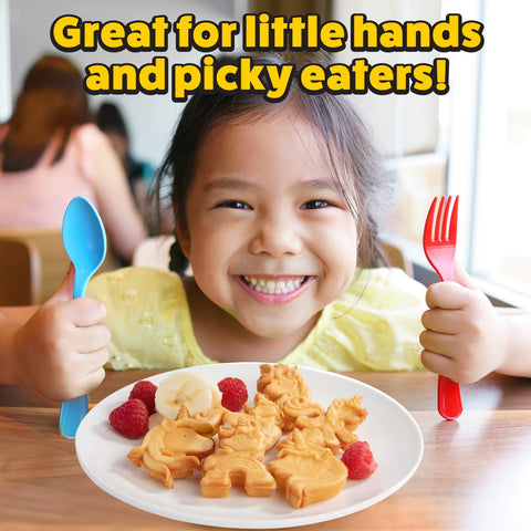 CucinaPro rainbow cloud motifs brighten weekend mornings.