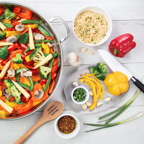 Cucinapro XL electric skillet on a countertop ready for quick weeknight meals.