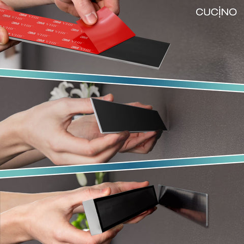 Cucino magnetic strip stores knives and tools neatly