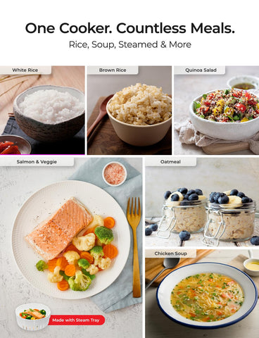 CUCKOO Basic Rice Cooker digital touch controls for simple operation