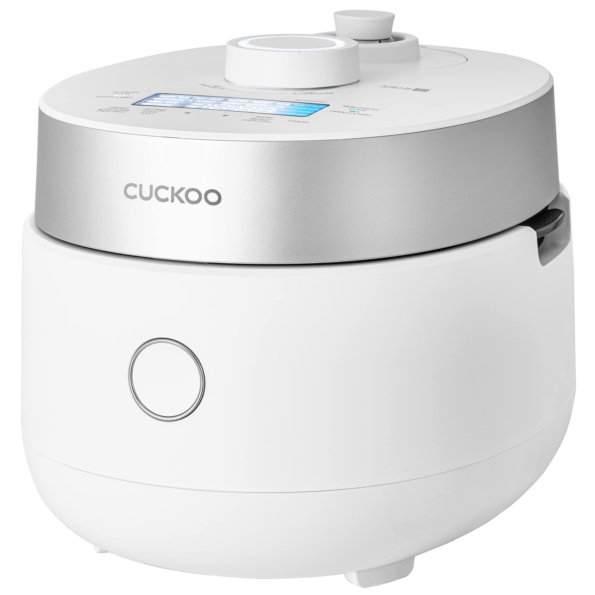 CUCKOO CRP-MHTR0309F induction heating system for fast, even rice cooking