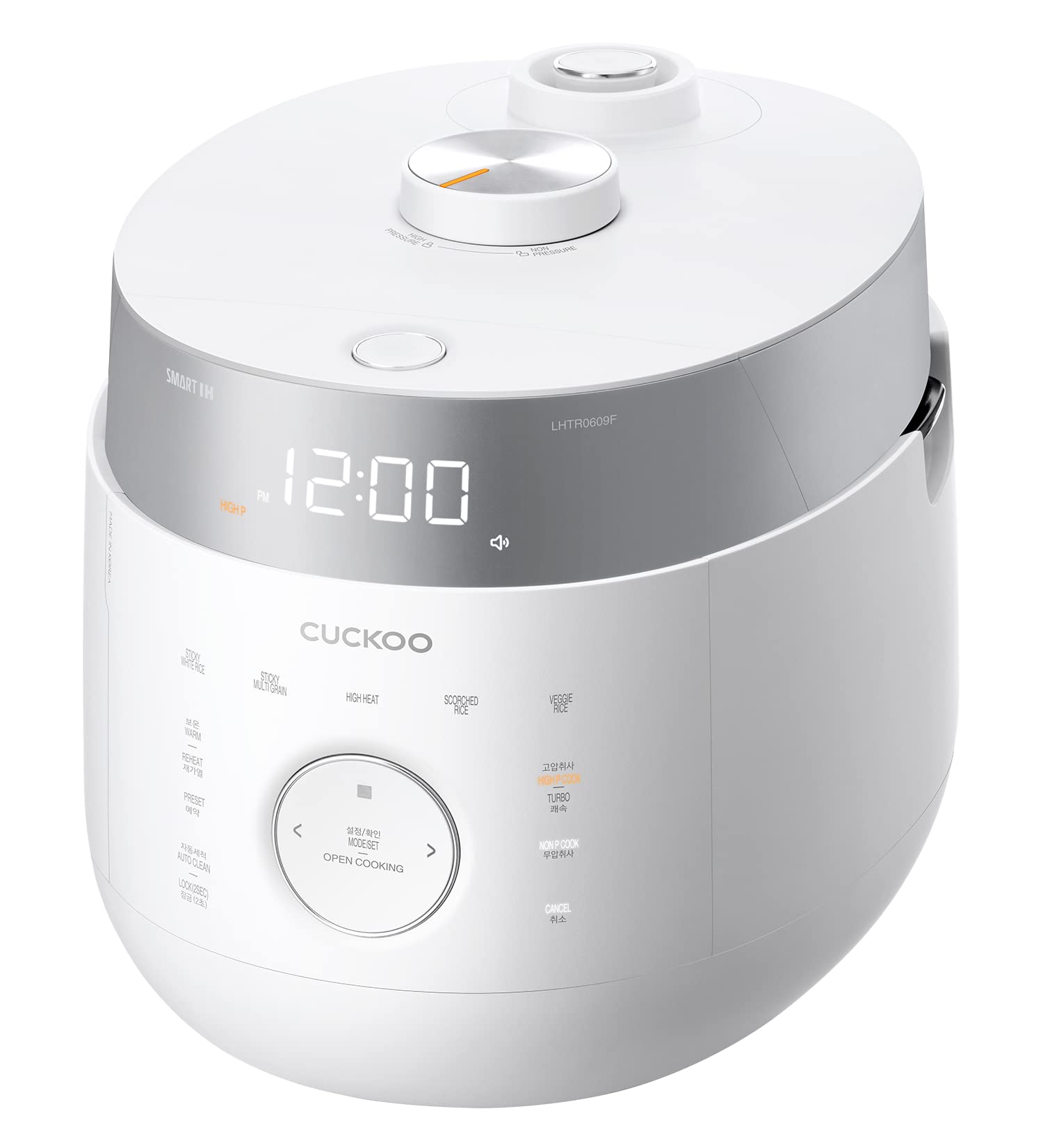 CUCKOO Twin Pressure Rice Cooker inner pot for even heating and consistent results