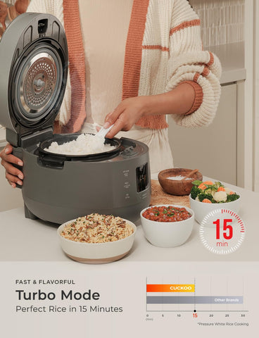 Measuring cup and spatula included for precise portioning