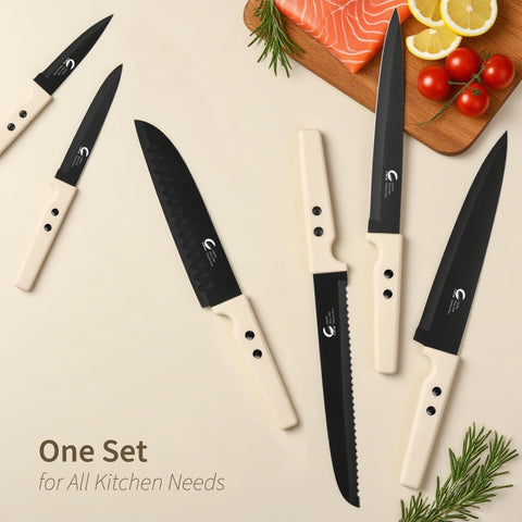 CuCut 8in bread knife ready for crusts and clean bread cuts