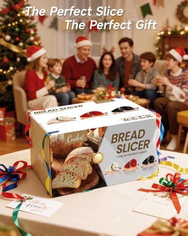 Cudnt manual bread slicer ideal for sourdough and everyday bread