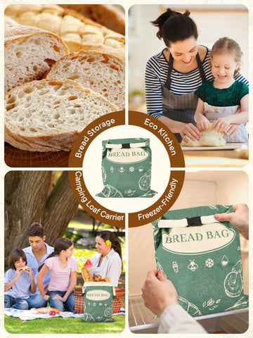 Cuijialaha reusable kitchen storage bag reduces plastic waste in baking.