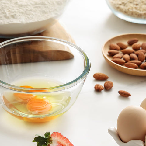 Cuiselect 0.85qt glass mixing bowl suitable for small batches and spices