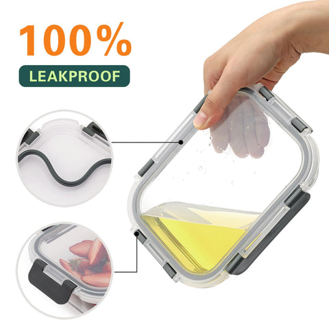 Cuiselect dishwasher-safe glass storage simplifies cleanup after meals.