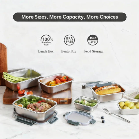 Cuiselect leakproof lid close-up shows silicone seal for secure meals.