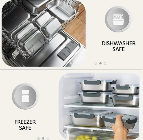 Cuiselect lunch boxes ready for travel, work, or picnics.