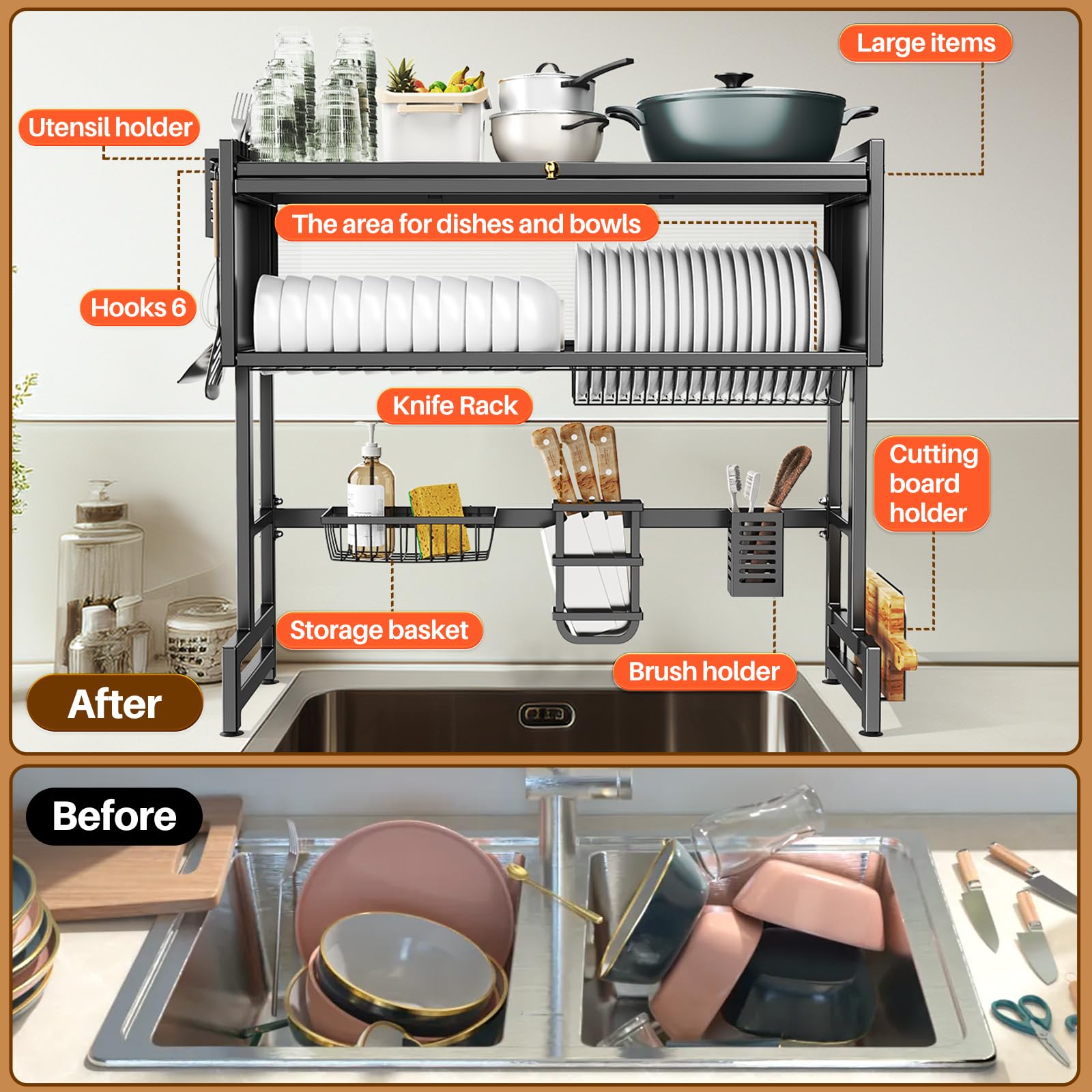 CUISIBOT stainless steel construction resists rust and deformation for long-lasting use.