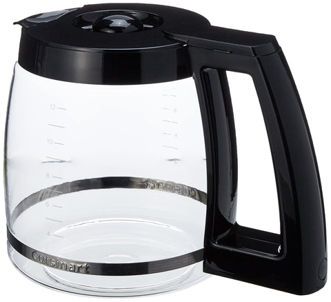 Cuisinart carafe with dripless spout helps prevent drips.